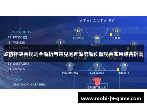 欧协杯决赛规则全解析与常见问题深度解读暨观赛实用综合指南